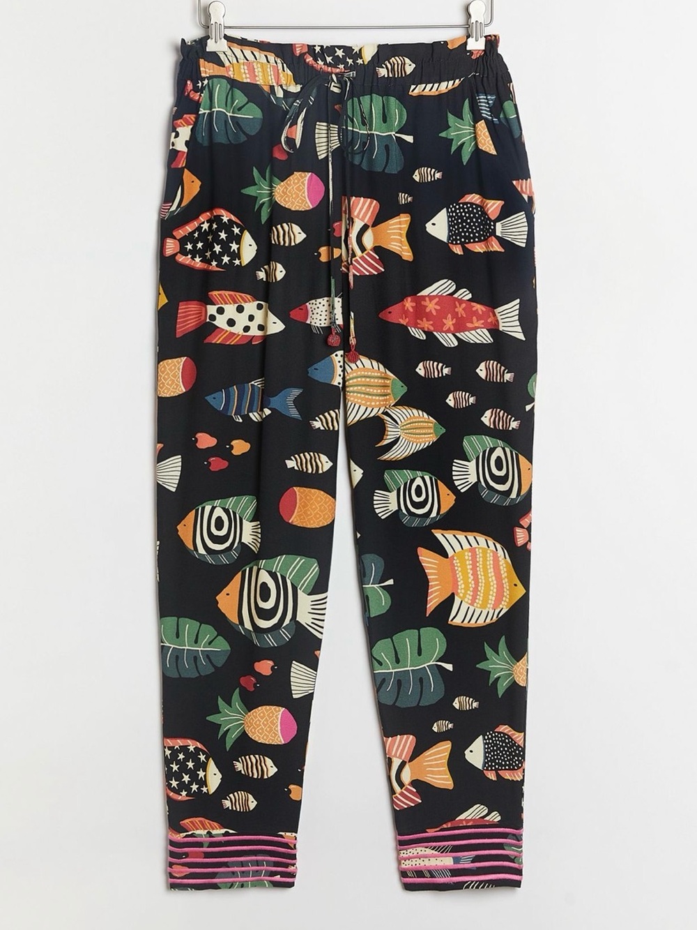NWT - Farm Rio Sealife Joggers Size Small - Picture 2 of 8